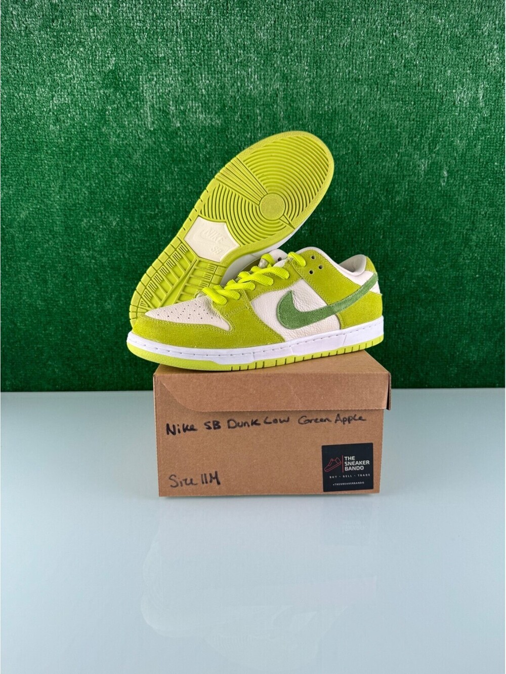 Size 11 - Nike Dunk Pro SB Low Fruity Pack - Green Apple